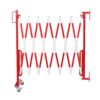 Expanding barrier red-white